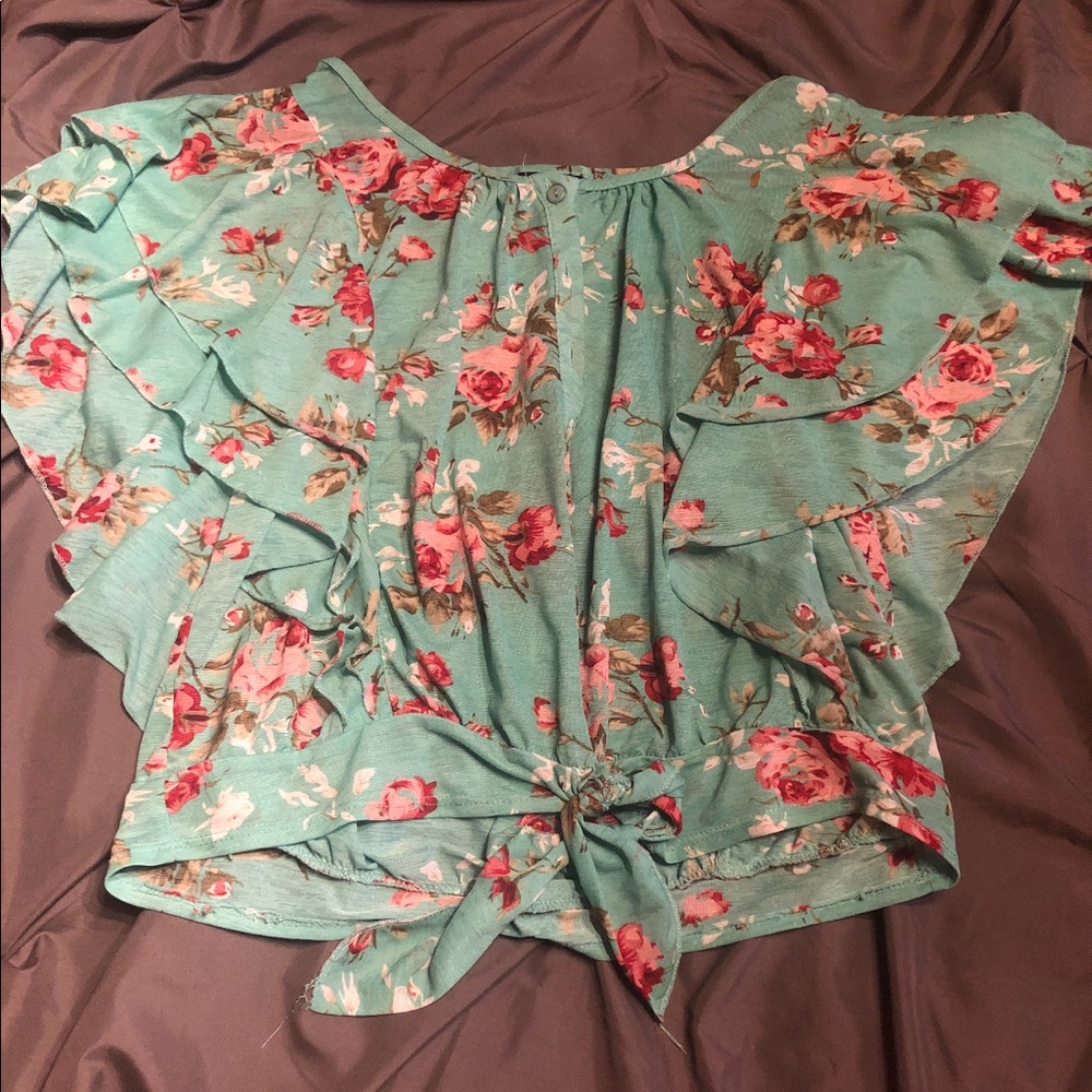 Mint Green top
